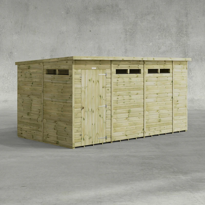 Premium Pent Security Shed
