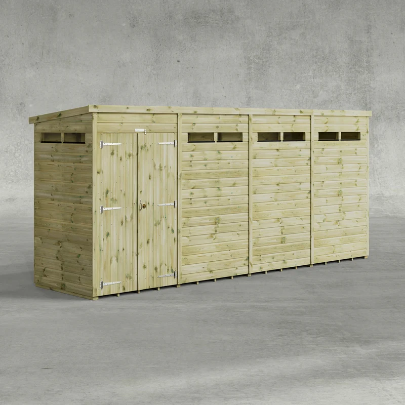 Premium Pent Security Shed