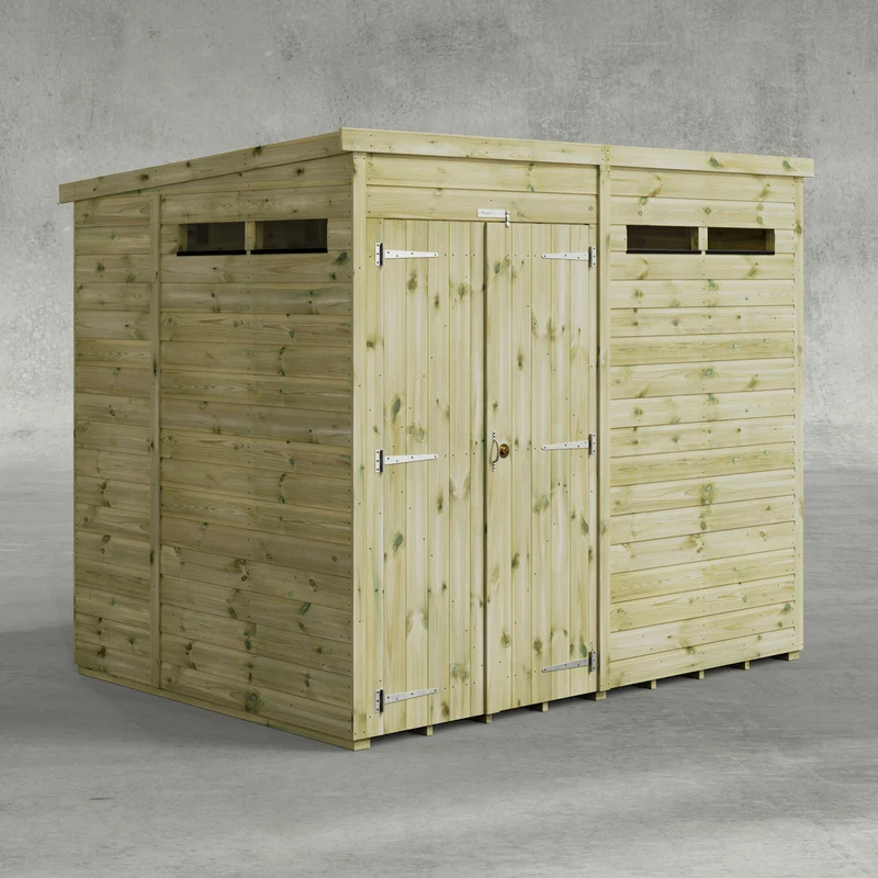 Premium Pent Security Shed
