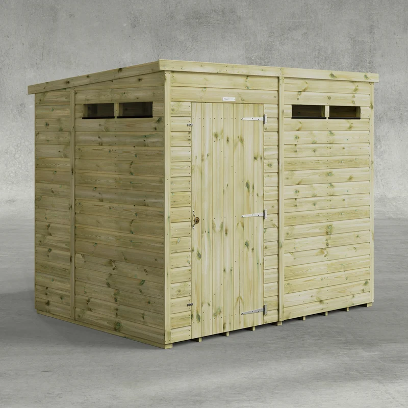 Premium Pent Security Shed