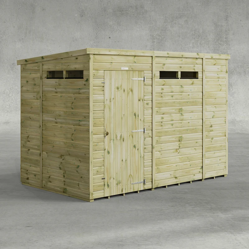 Premium Pent Security Shed