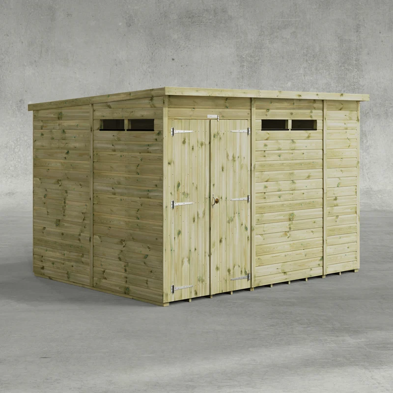 Premium Pent Security Shed