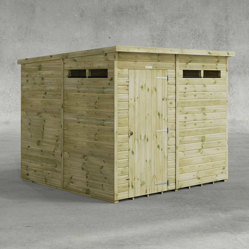 Premium Pent Security Shed