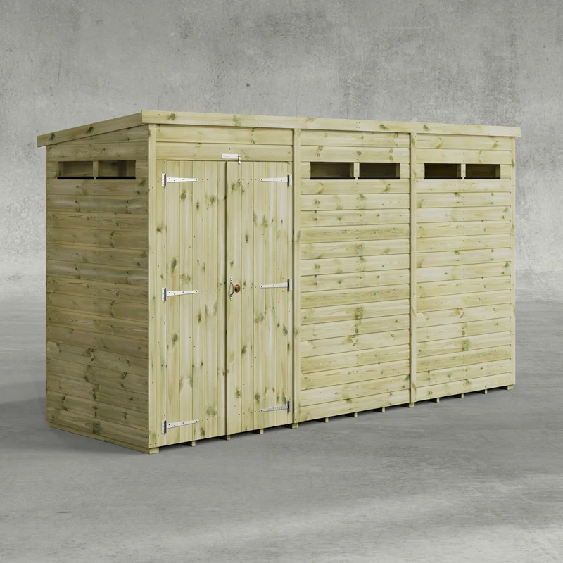 Premium Pent Security Shed