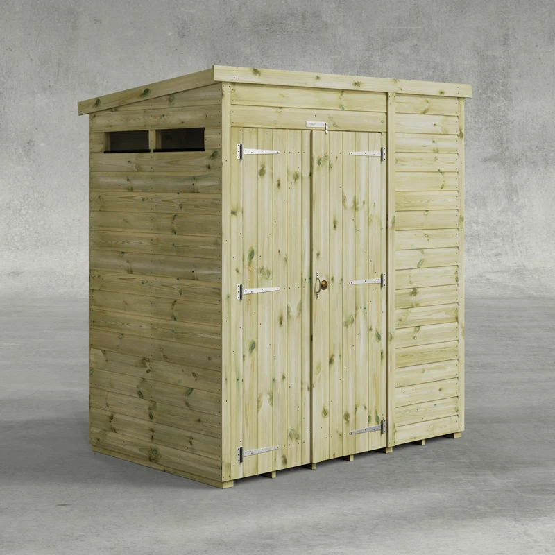 Premium Pent Security Shed