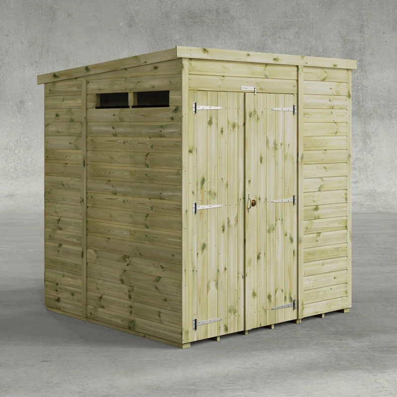 Premium Pent Security Shed