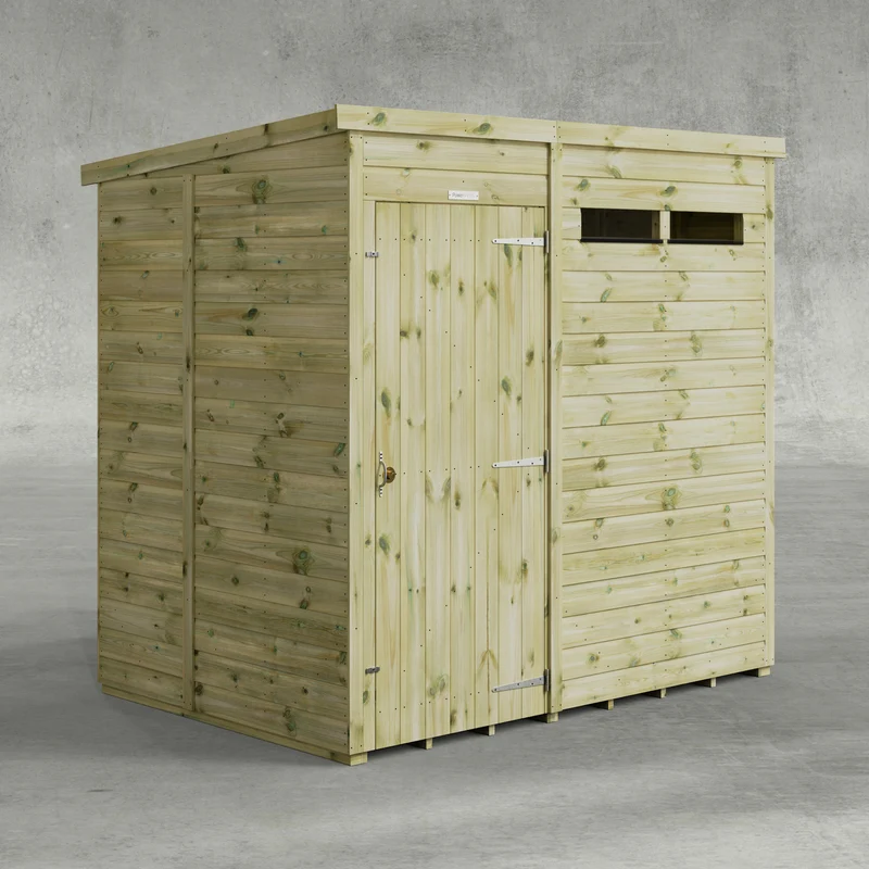 Premium Pent Security Shed