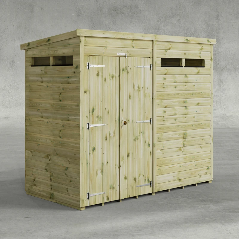 Premium Pent Security Shed