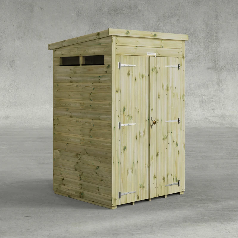 Premium Pent Security Shed