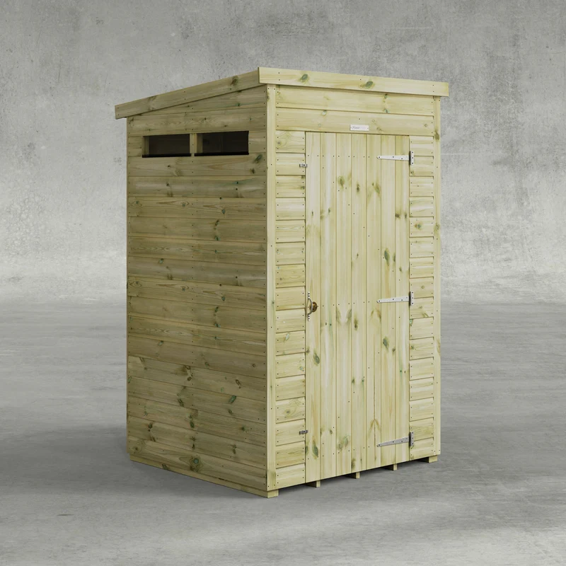 Premium Pent Security Shed