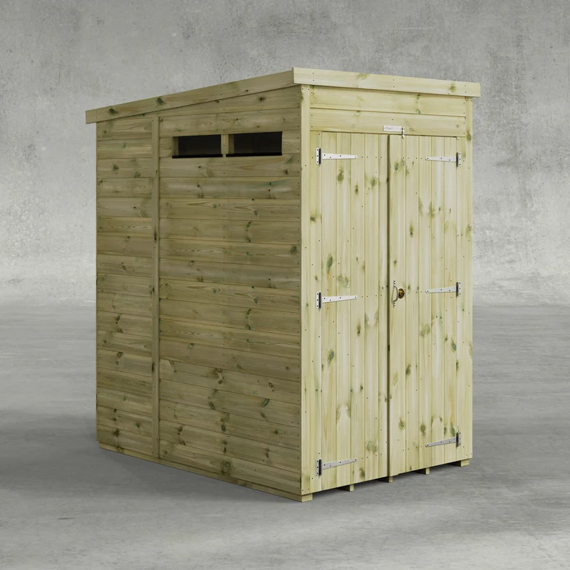 Premium Pent Security Shed