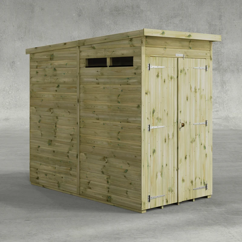 Premium Pent Security Shed