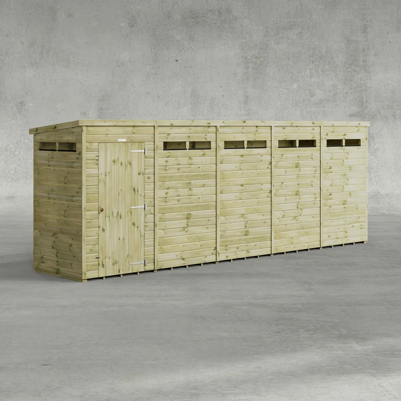 Premium Pent Security Shed