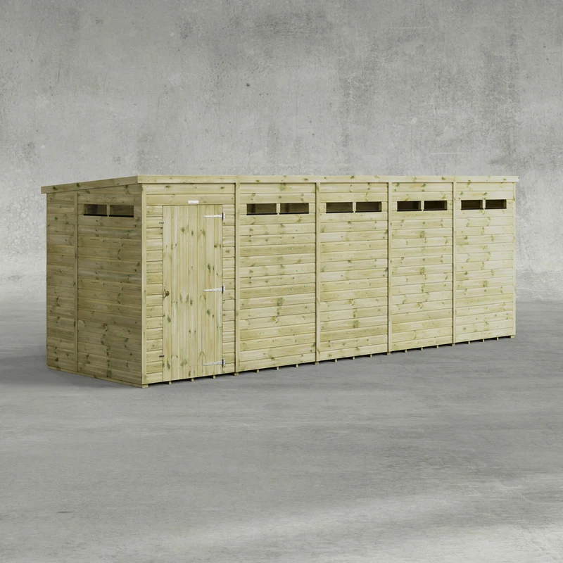 Premium Pent Security Shed