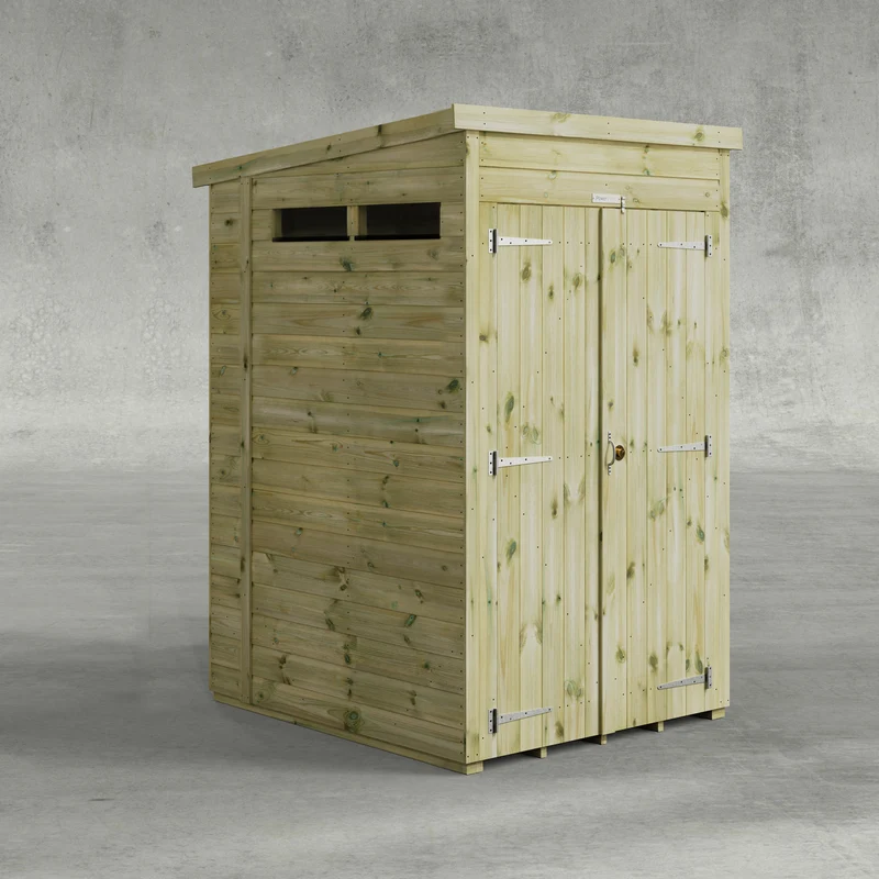 Premium Pent Security Shed
