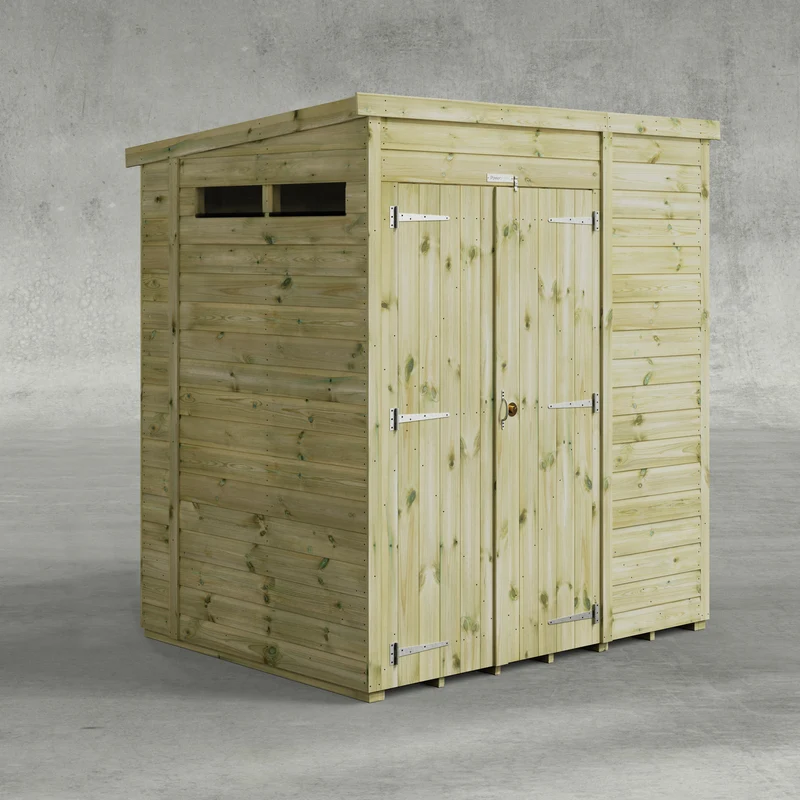 Premium Pent Security Shed