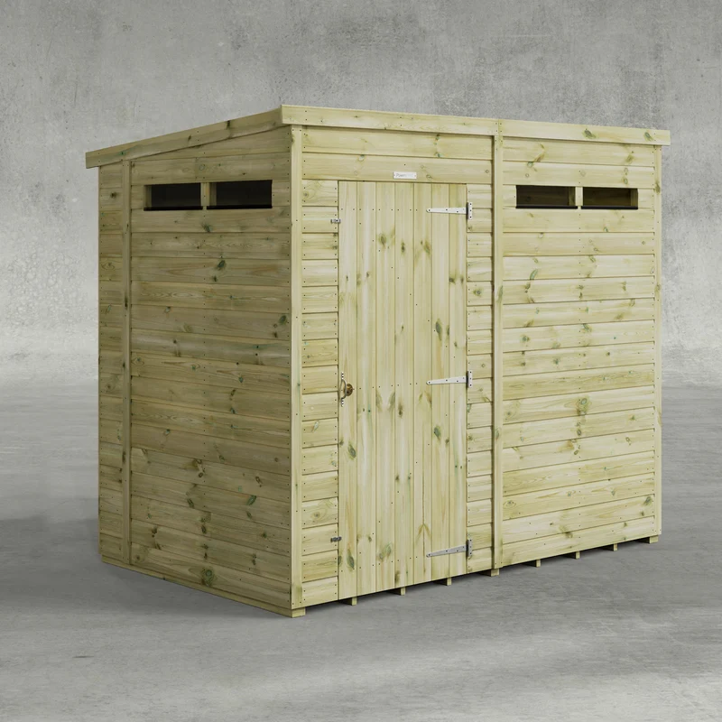 Premium Pent Security Shed