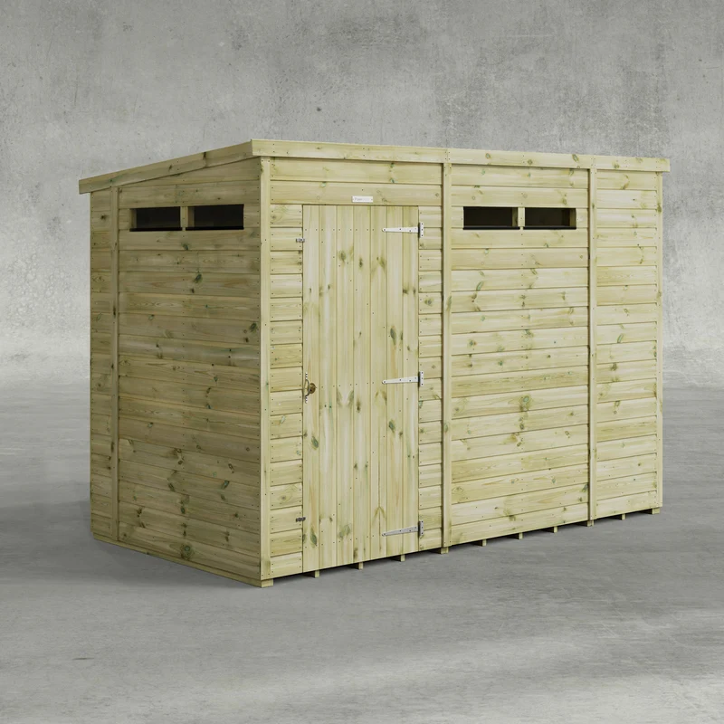 Premium Pent Security Shed