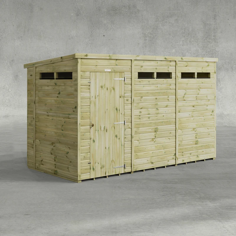 Premium Pent Security Shed