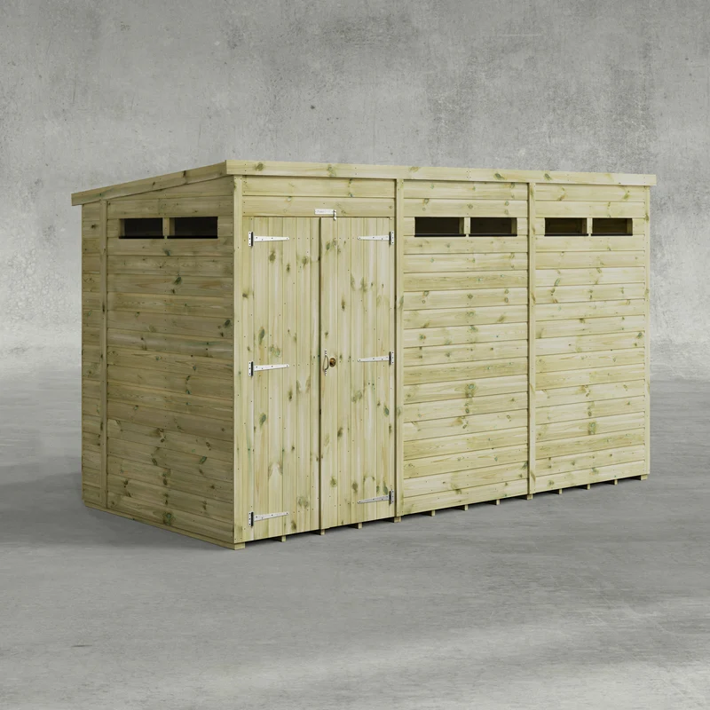 Premium Pent Security Shed