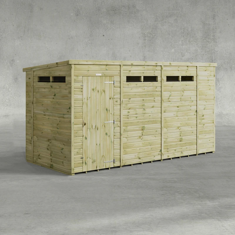 Premium Pent Security Shed