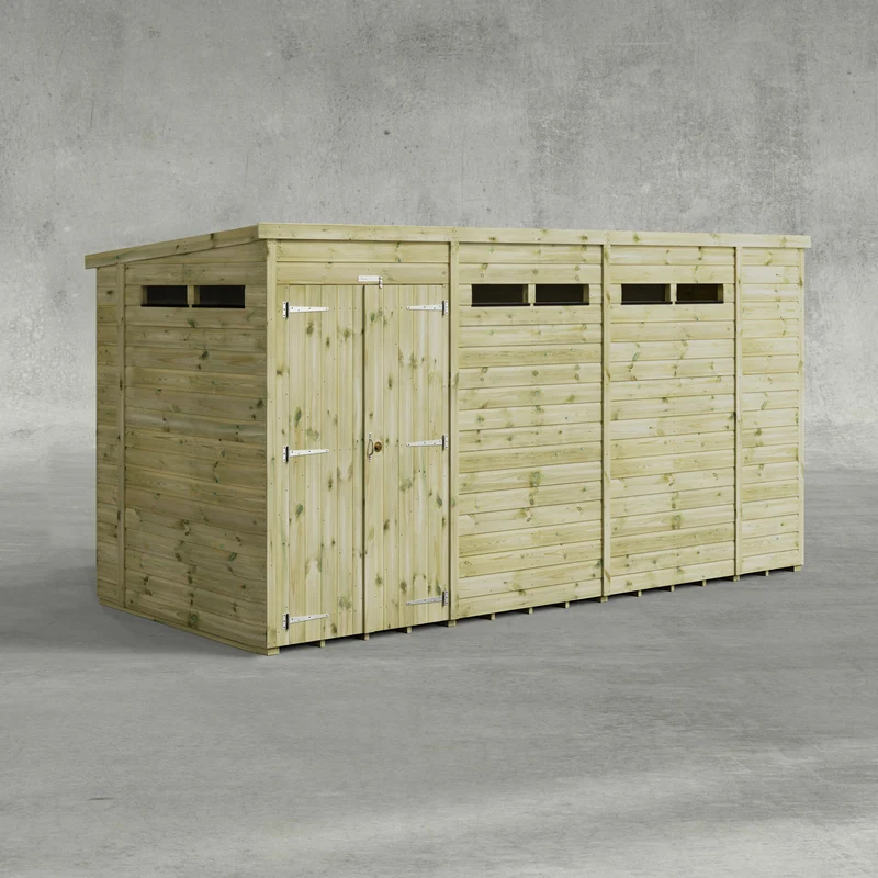 Premium Pent Security Shed