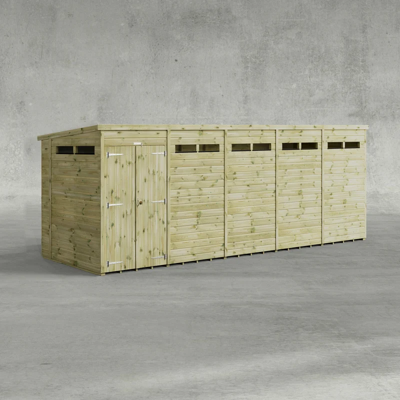 Premium Pent Security Shed