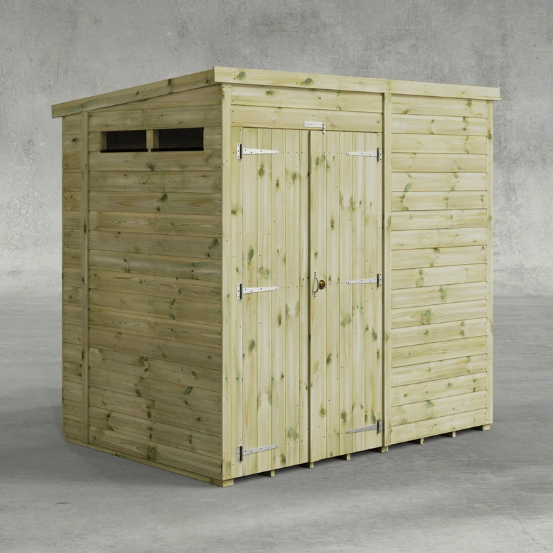 Premium Pent Security Shed