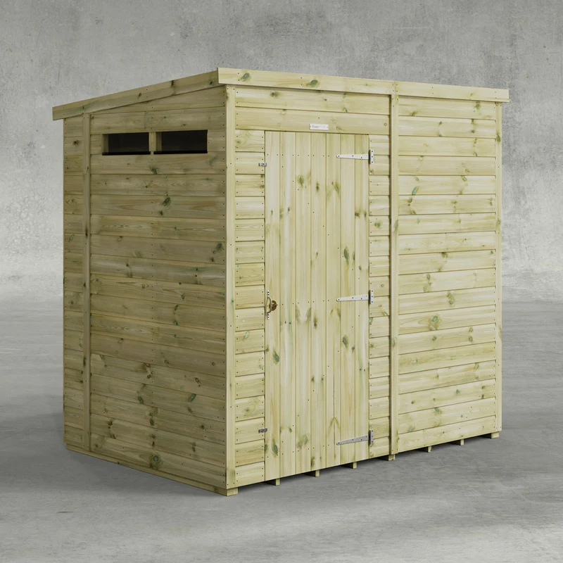 Premium Pent Security Shed