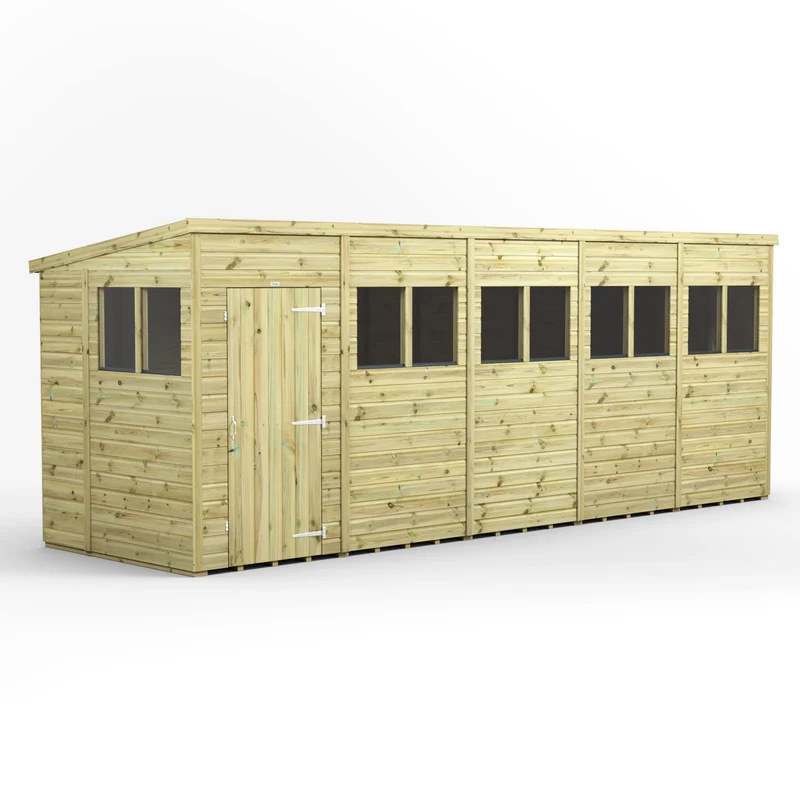 Premium Pent Shed
