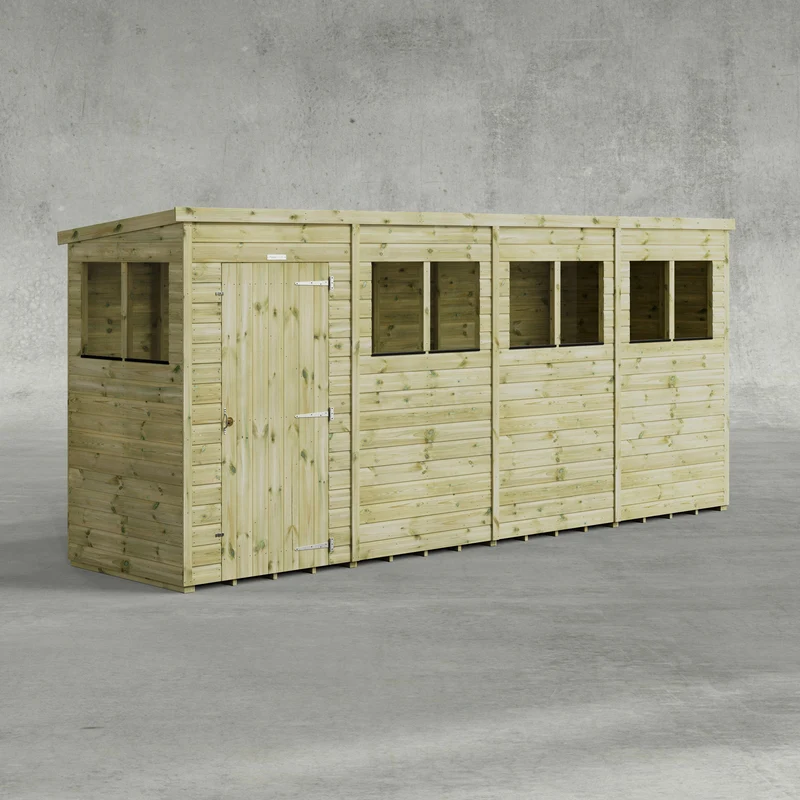 Premium Pent Shed