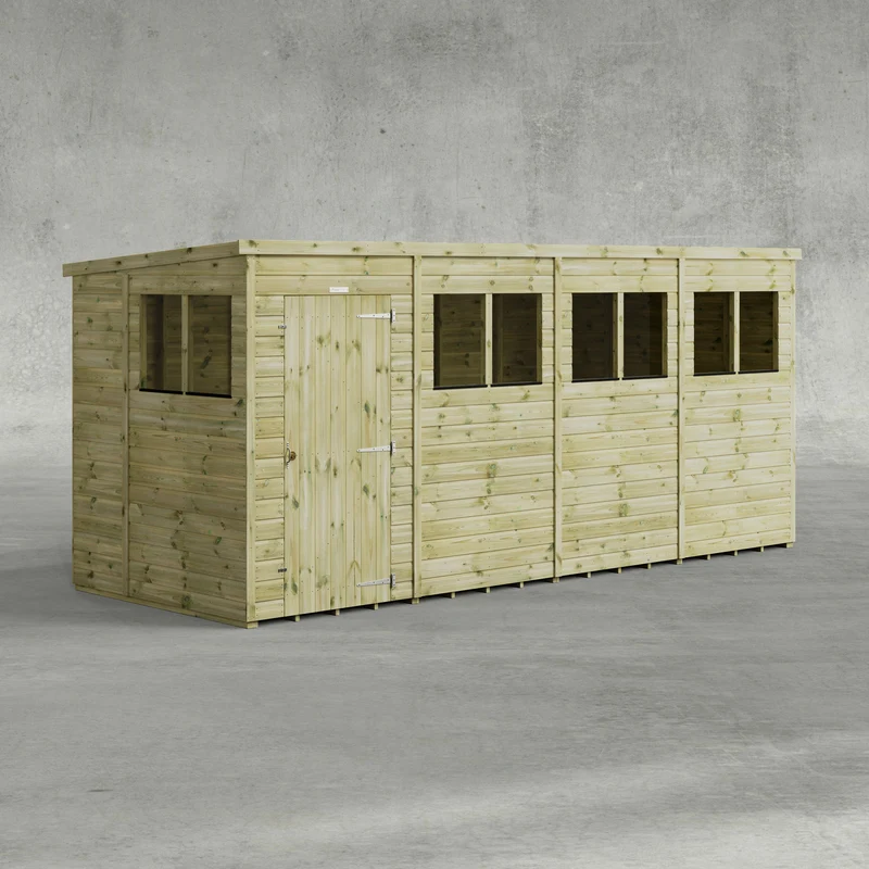 Premium Pent Shed