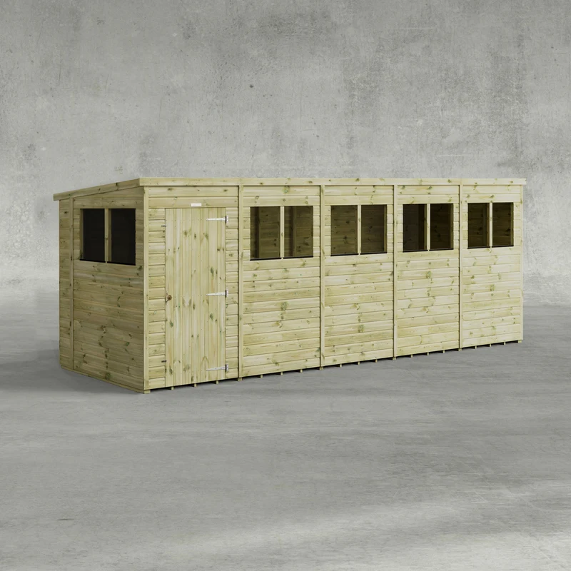 Premium Pent Shed