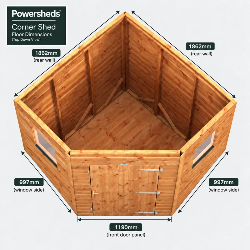 Corner Shed