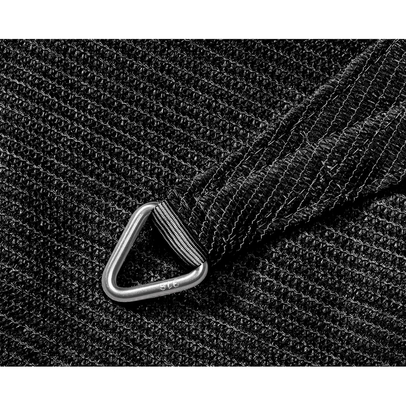 Platinum Sun & Shade Coolfit schaduwdoek driehoek, 360x360x360cm, Zwart