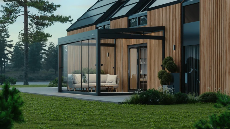 PERGOLUX Glasdach 4