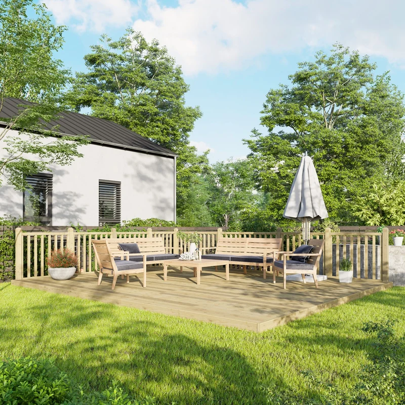 Wooden Decking Kit