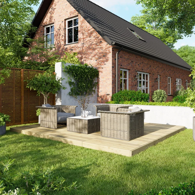 Wooden Decking Kit
