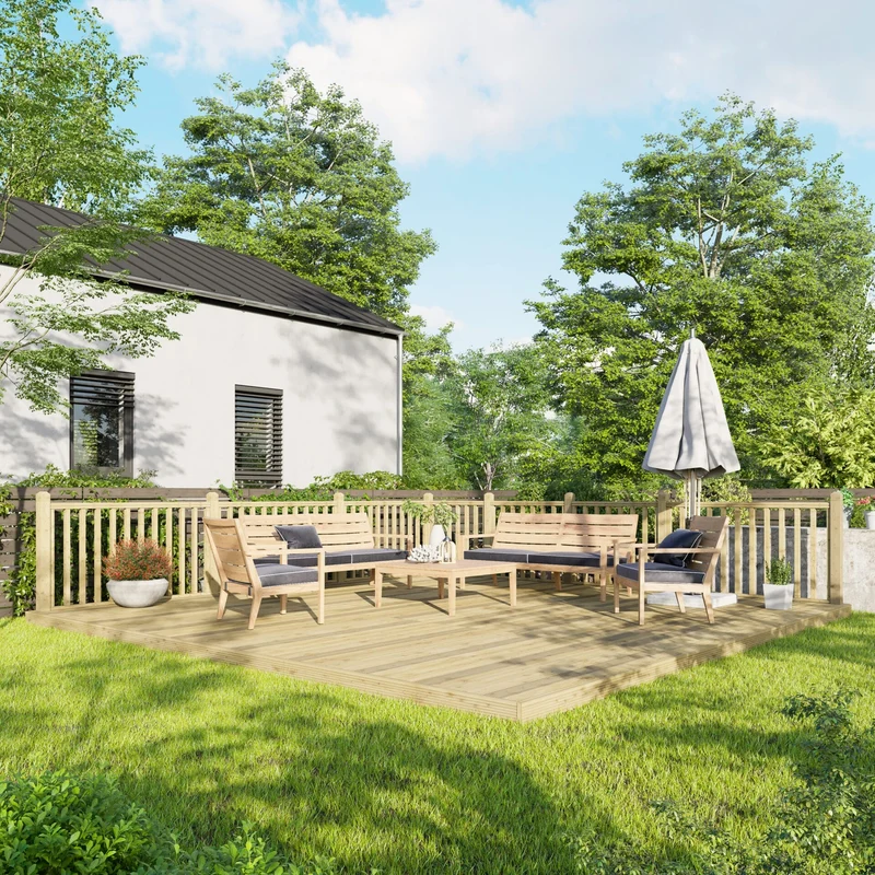 Wooden Decking Kit