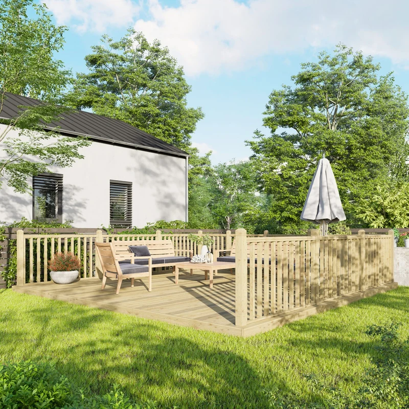 Wooden Decking Kit