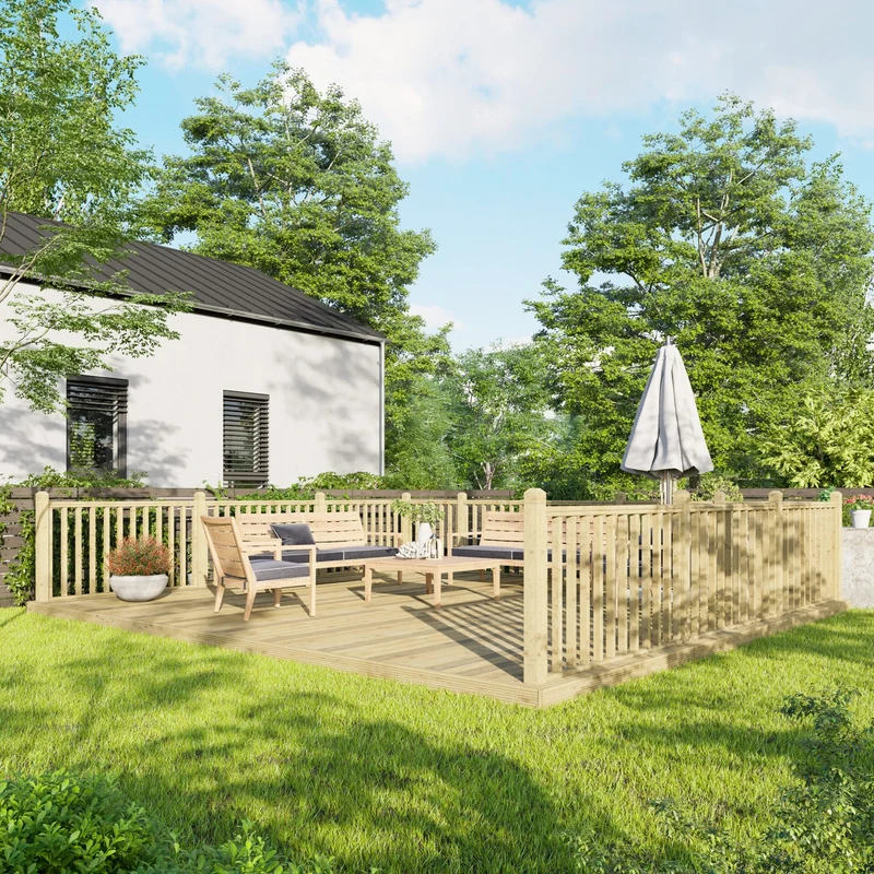 Wooden Decking Kit