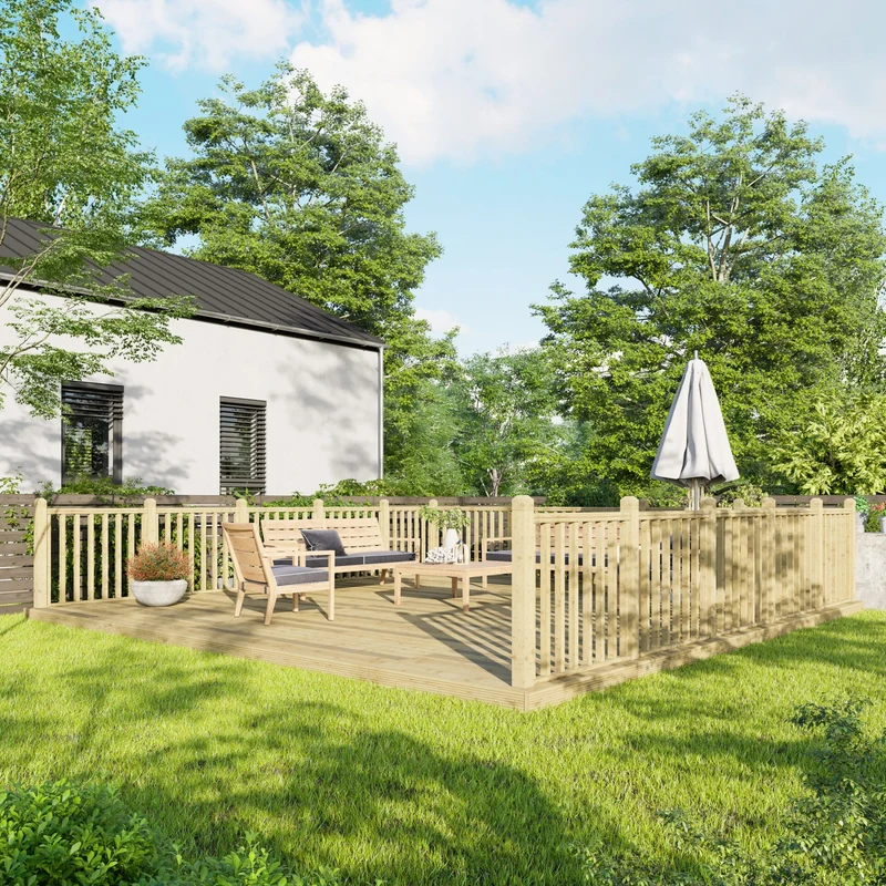 Wooden Decking Kit