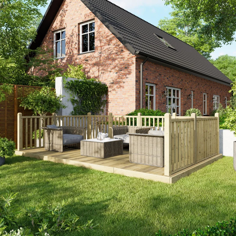 Wooden Decking Kit