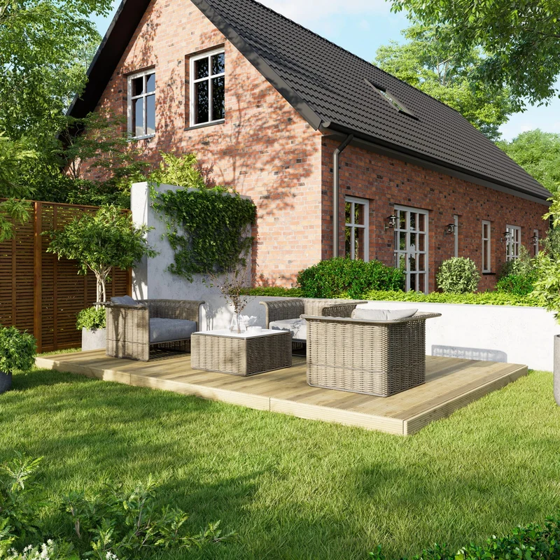Wooden Decking Kit