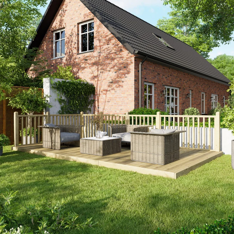 Wooden Decking Kit