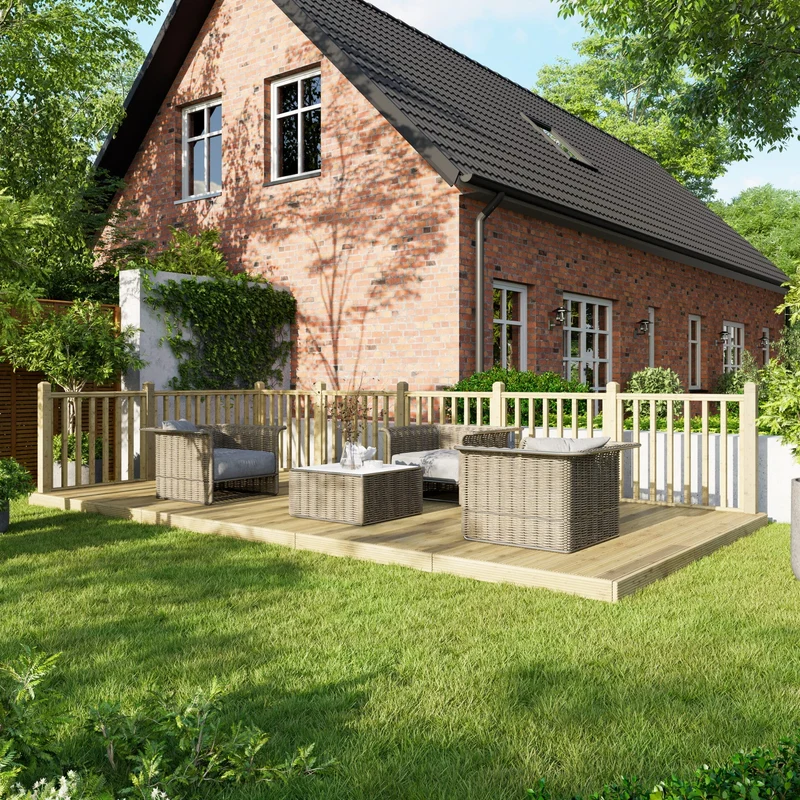 Wooden Decking Kit