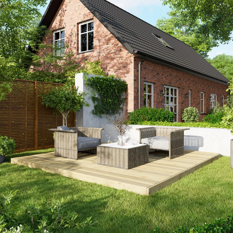 Wooden Decking Kit