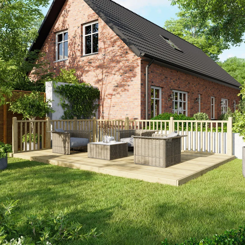 Wooden Decking Kit