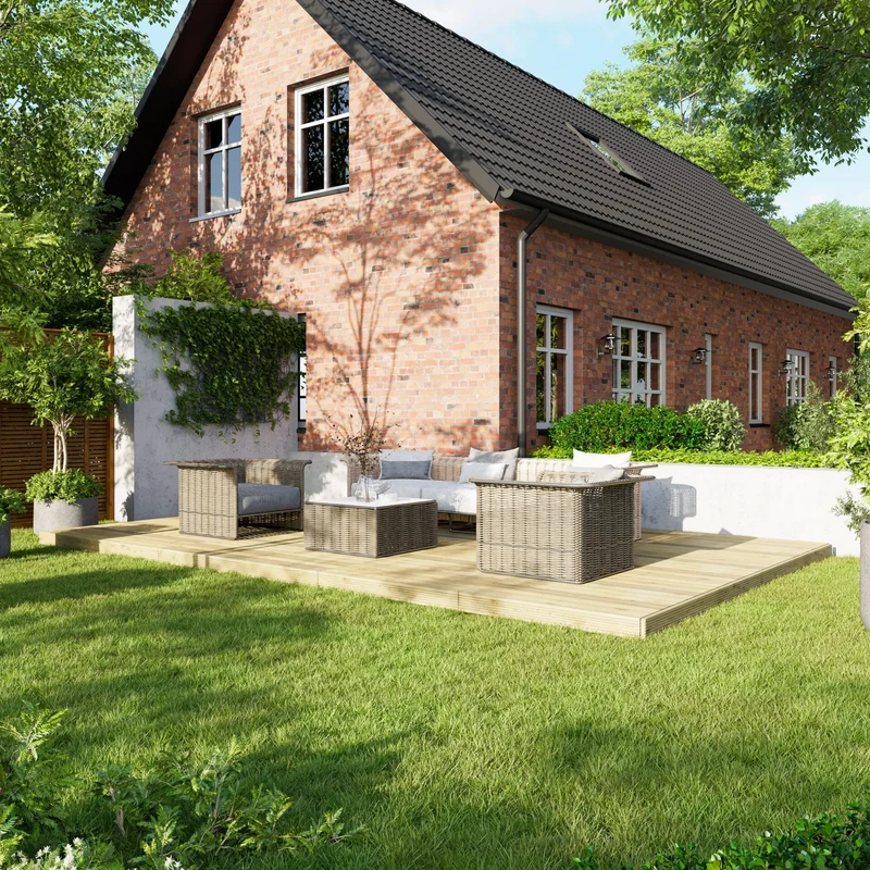 Wooden Decking Kit