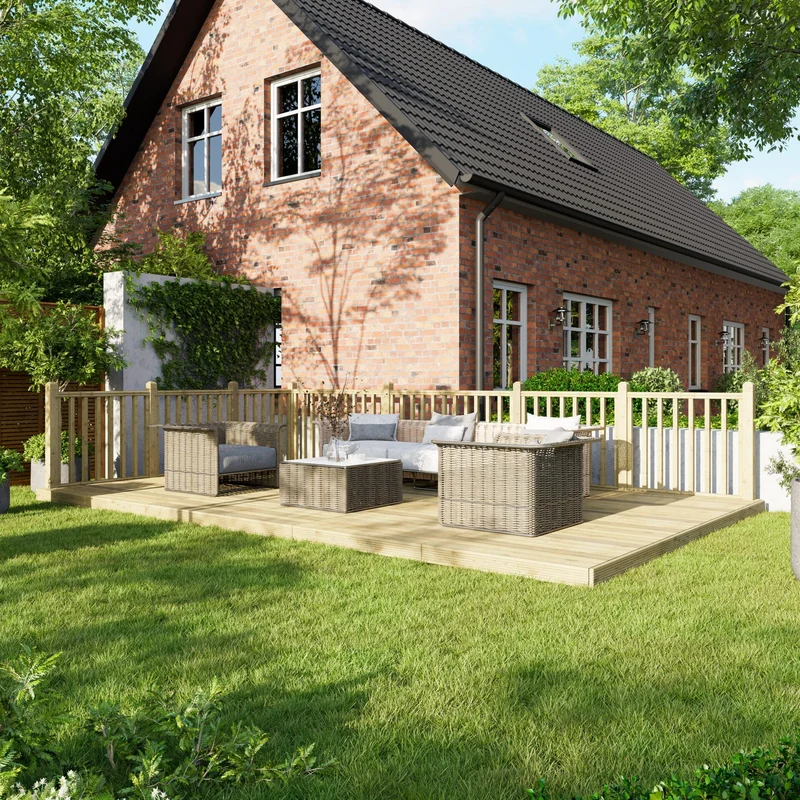 Wooden Decking Kit